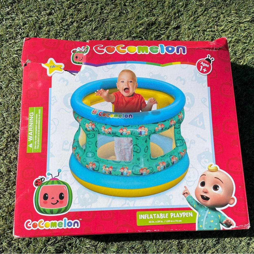 Coco Melon Inflatable Playpen